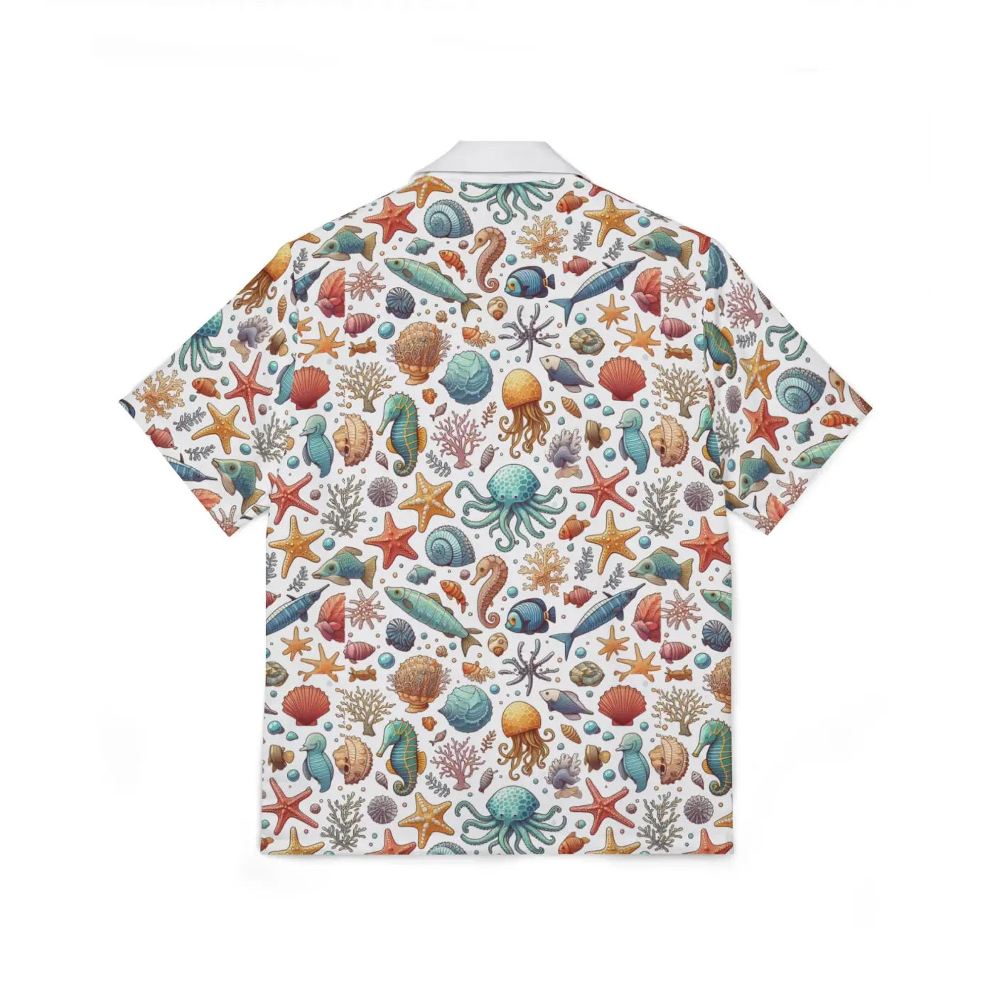 Sea Horse Hawaiian Camp Shirt – Dye Sublimation - Dipaliz