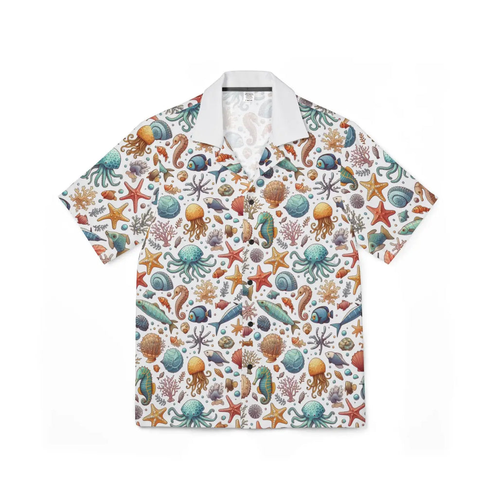 Sea Horse Hawaiian Camp Shirt – Dye Sublimation - Dipaliz