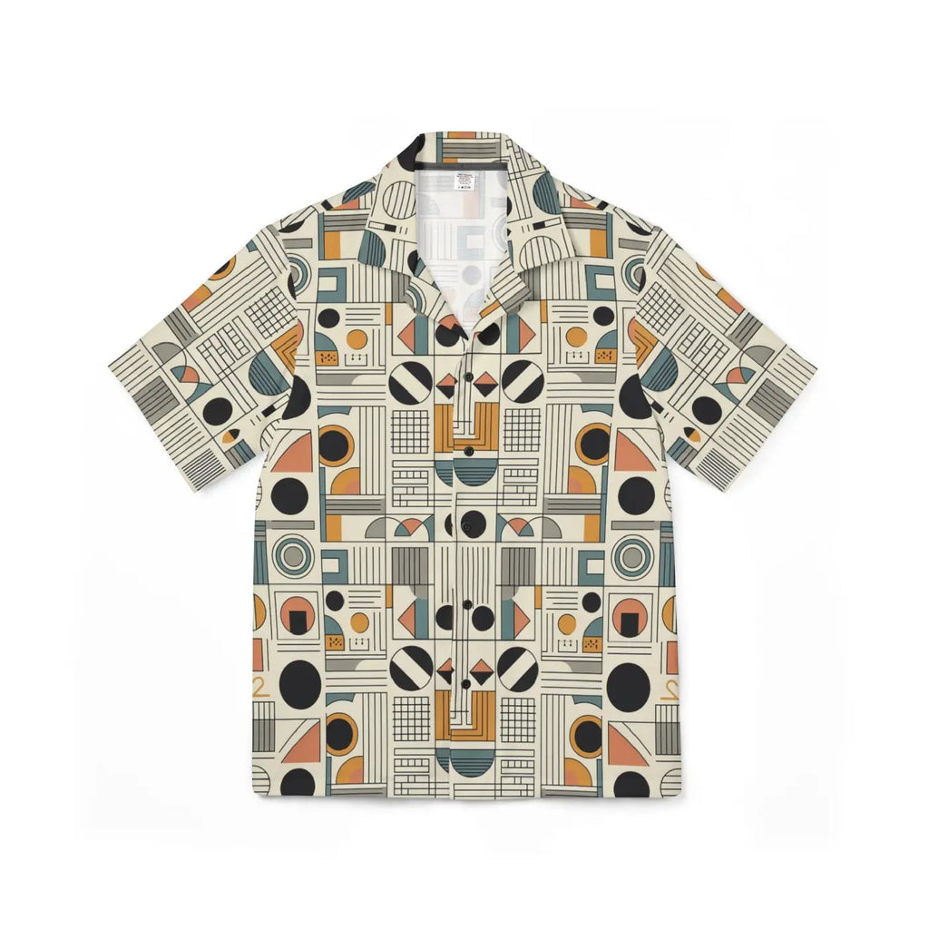 Hawaiian Camp Shirt – Bold Summer Beach Days - Dipaliz