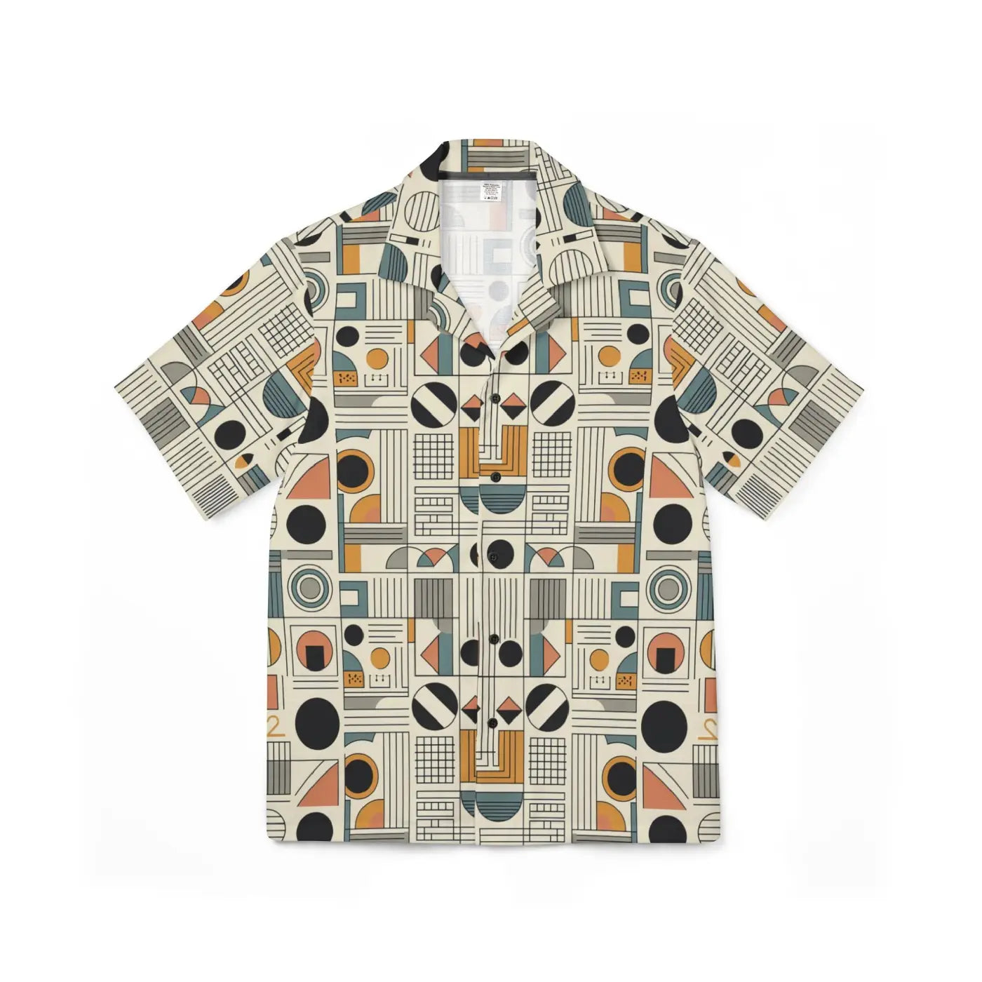 Hawaiian Camp Shirt – Bold Summer Beach Days - Dipaliz