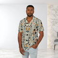 Hawaiian Camp Shirt – Bold Summer Beach Days - Dipaliz