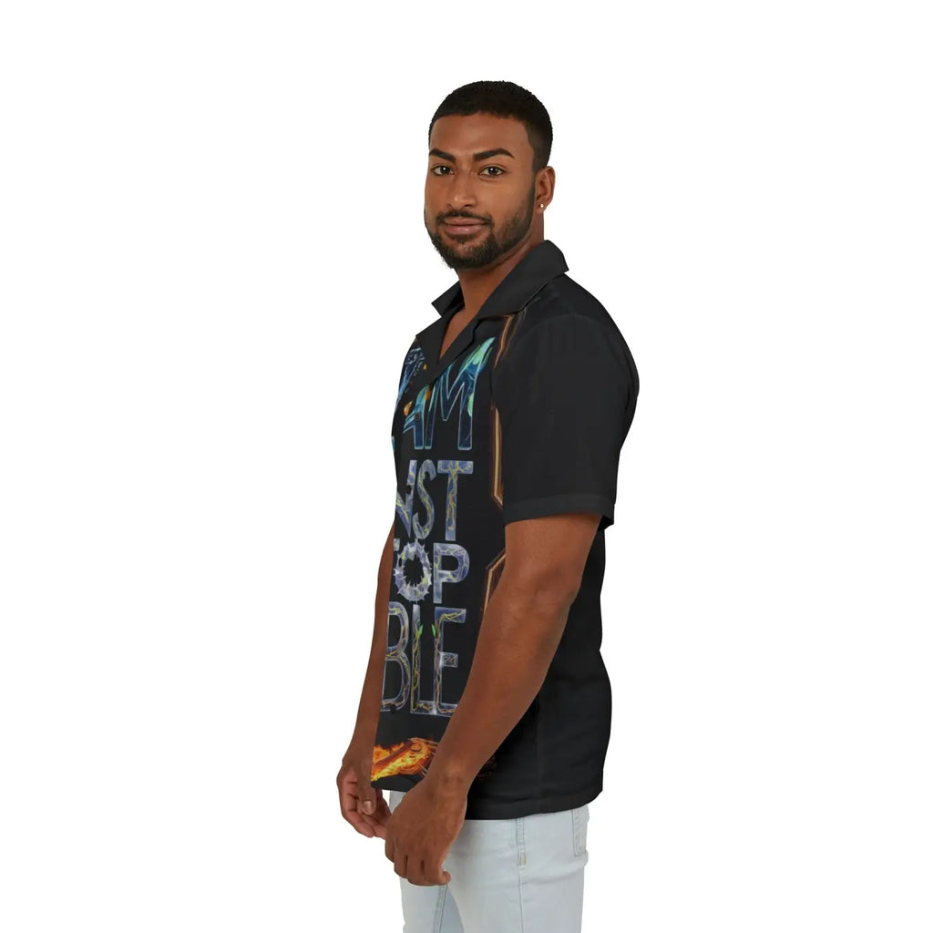 Unstoppable Hawaiian Camp Shirt – Summer Beach - Dipaliz