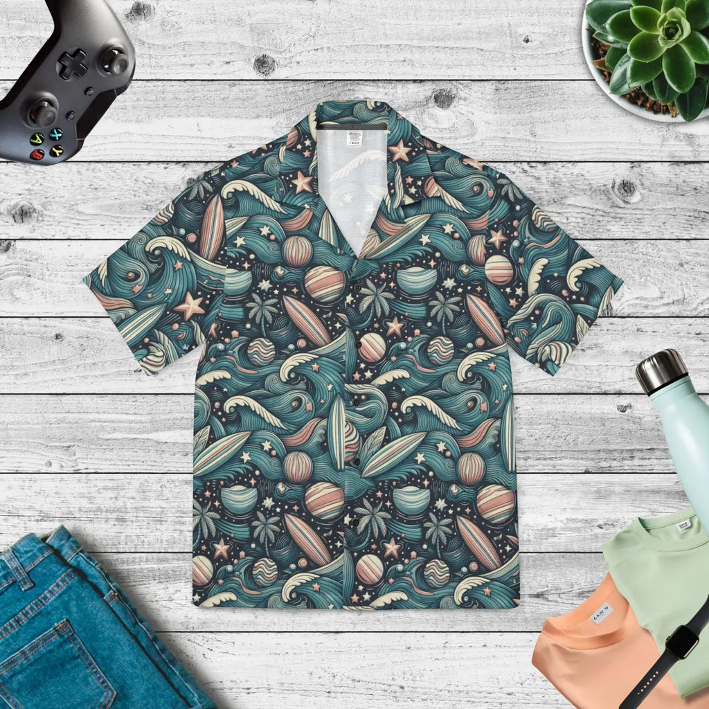 Hawaiian Camp Shirt – Catch Summer Vibes - Dipaliz