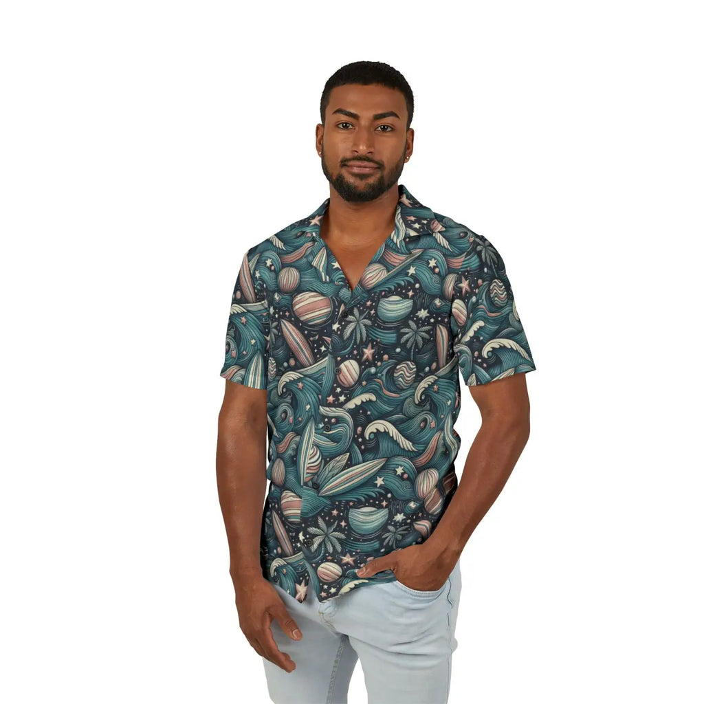Hawaiian Camp Shirt – Catch Summer Vibes - Dipaliz
