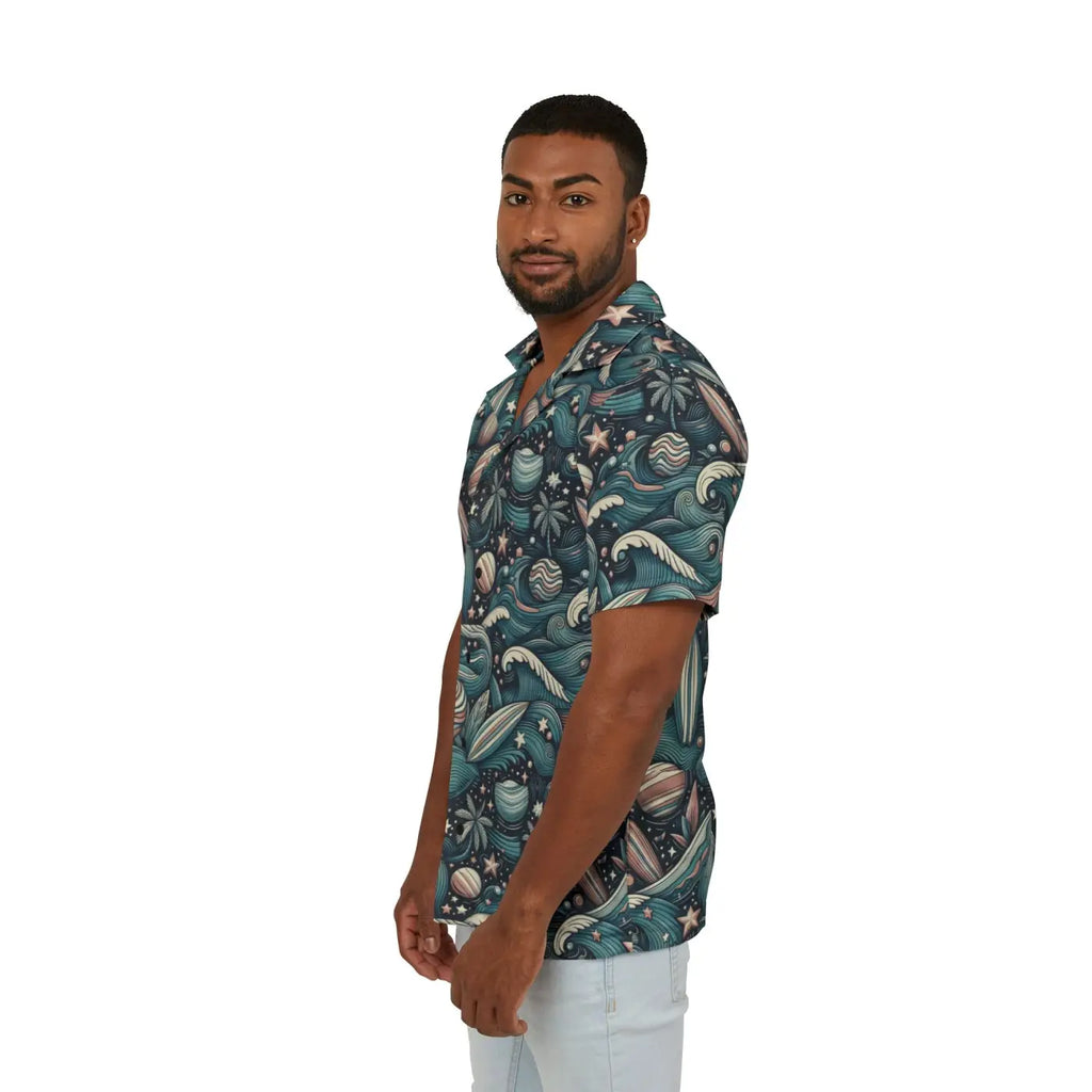 Hawaiian Camp Shirt – Catch Summer Vibes - Dipaliz