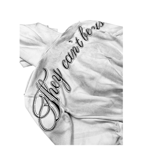 "DIRTY SNOW" CRYSTALIZED SWEATSUIT