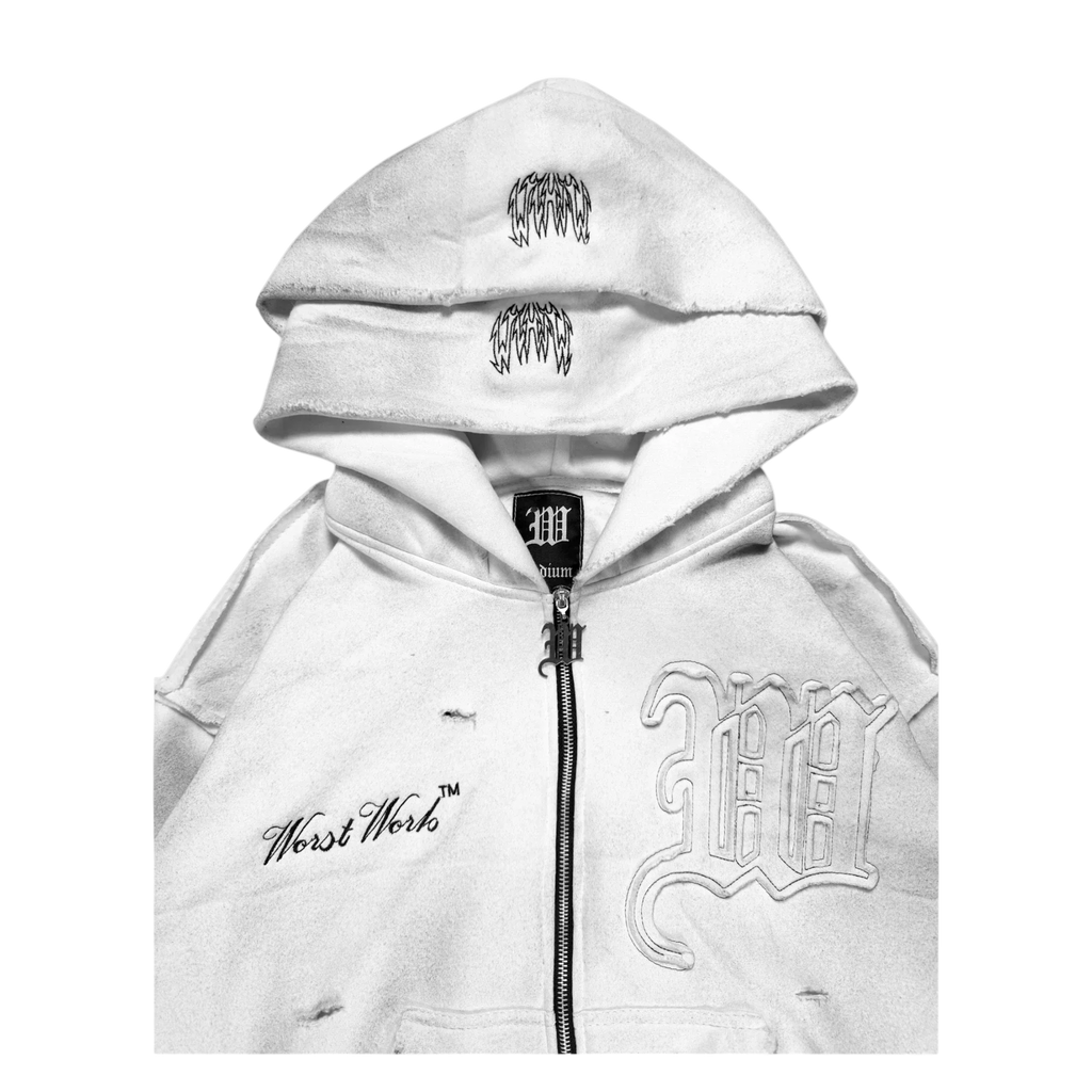 "DIRTY SNOW" CRYSTALIZED SWEATSUIT
