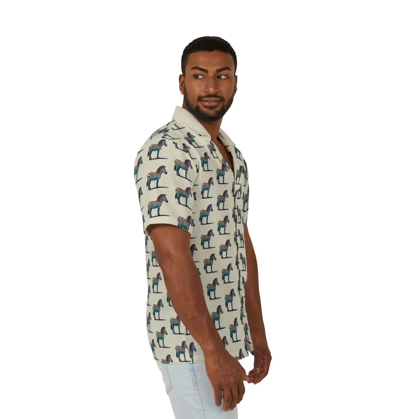 Hawaiian Camp Shirt – Linen Texture Summer - Dipaliz